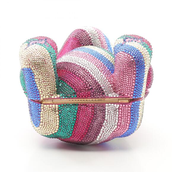 Gucci GG Teddy Bear Shoulder Bag Swarovski Crystals Multicolor - Picture 7 of 9